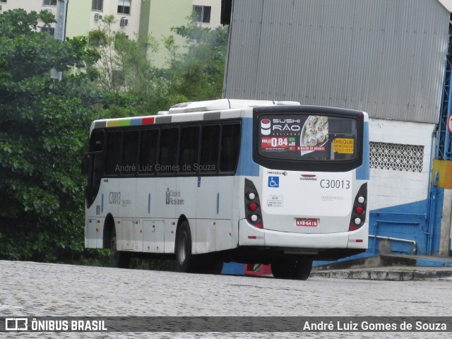 Transportes Futuro C30013 na cidade de Rio de Janeiro, Rio de Janeiro, Brasil, por André Luiz Gomes de Souza. ID da foto: 7300726.