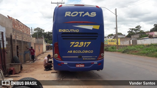 RodeRotas - Rotas de Viação do Triângulo 72317 na cidade de Pires do Rio, Goiás, Brasil, por Vander Santos. ID da foto: 7300269.