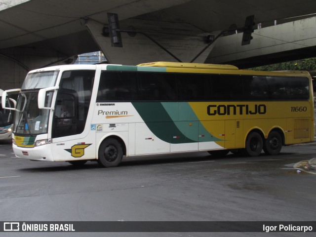 Empresa Gontijo de Transportes 11660 na cidade de Belo Horizonte, Minas Gerais, Brasil, por Igor Policarpo. Número da foto: #7301244.