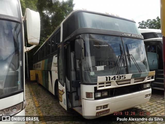 Empresa Gontijo de Transportes 11495 na cidade de Belo Horizonte, Minas Gerais, Brasil, por Paulo Alexandre da Silva. ID da foto: 7300372.