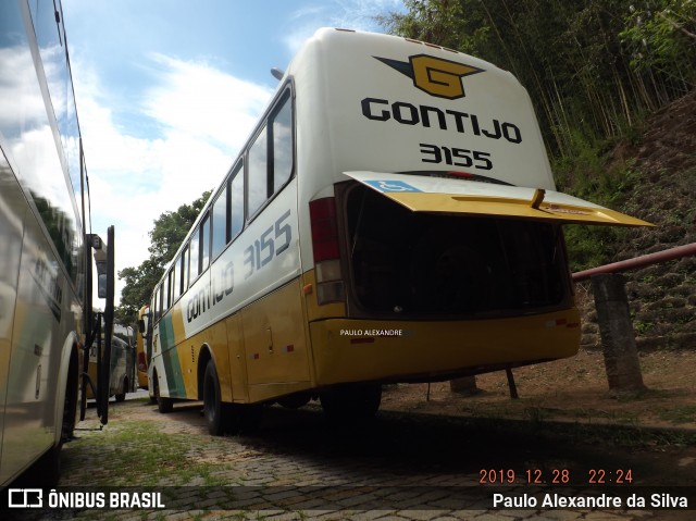 Empresa Gontijo de Transportes 3155 na cidade de Belo Horizonte, Minas Gerais, Brasil, por Paulo Alexandre da Silva. ID da foto: 7300391.