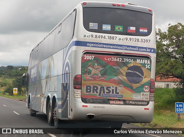 Ônibus Particulares 2007 na cidade de Tupã, São Paulo, Brasil, por Carlos Vinicius Estevão Menezes. ID da foto: 7299712.