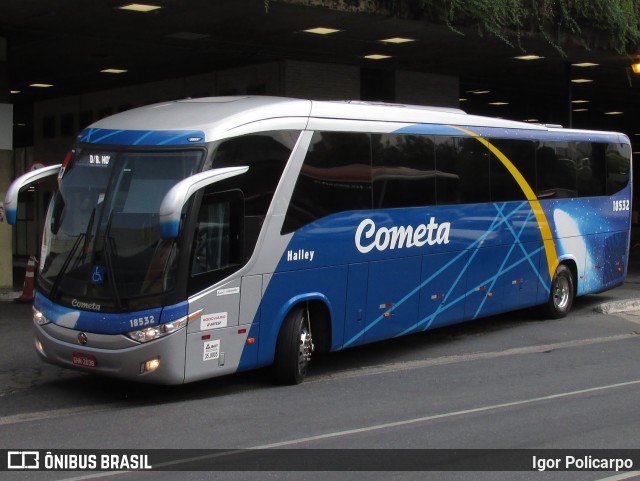 Viação Cometa 18532 na cidade de Belo Horizonte, Minas Gerais, Brasil, por Igor Policarpo. Número da foto: #7300250.
