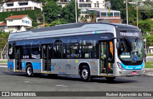 Transwolff Transportes e Turismo 6 6778 na cidade de São Paulo, São Paulo, Brasil, por Rudnei Aparecido da Silva. Número da foto: #7300091.