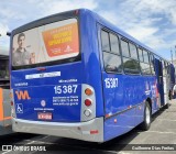 Viação Miracatiba 15.387 na cidade de São Paulo, São Paulo, Brasil, por Guilherme Dias Freitas. Número da foto: #7301234.