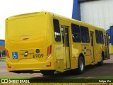 Transportes Coletivos Pérola do Oeste 6909 na cidade de Cascavel, Paraná, Brasil, por Felipe  Dn. Número da foto: #:id.