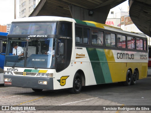 Empresa Gontijo de Transportes 11505 na cidade de Belo Horizonte, Minas Gerais, Brasil, por Tarcisio Rodrigues da Silva. Número da foto: #7302500.