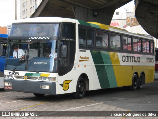 Empresa Gontijo de Transportes 11505 na cidade de Belo Horizonte, Minas Gerais, Brasil, por Tarcisio Rodrigues da Silva. ID da foto: 7302500.