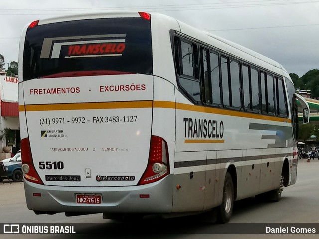 Transcelo 5510 na cidade de Ouro Preto, Minas Gerais, Brasil, por Daniel Gomes. ID da foto: 7303314.