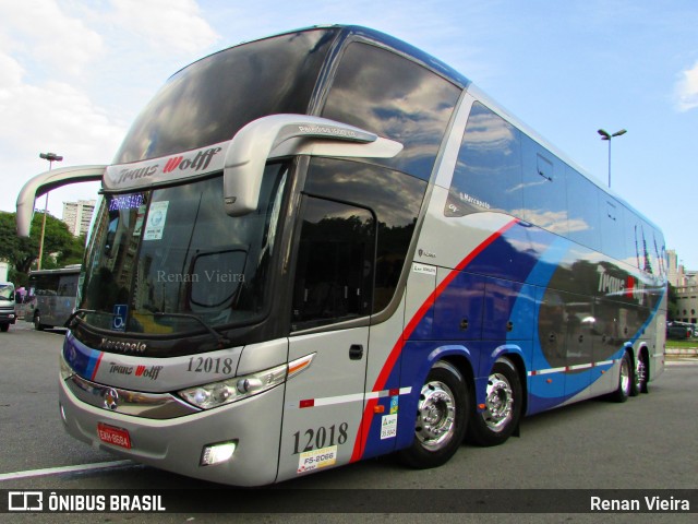 Trans Wolff Transportes e Turismo 12018 na cidade de São Paulo, São Paulo, Brasil, por Renan Vieira. Número da foto: #7302936.
