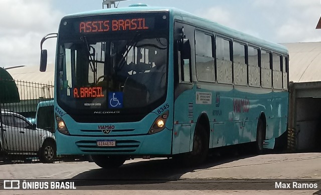 Empresa de Transporte Coletivo Viamão 8345 na cidade de Viamão, Rio Grande do Sul, Brasil, por Max Ramos. Número da foto: #7303025.