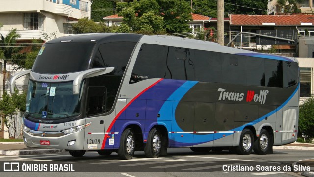 Trans Wolff Transportes e Turismo 12018 na cidade de São Paulo, São Paulo, Brasil, por Cristiano Soares da Silva. ID da foto: 7302541.