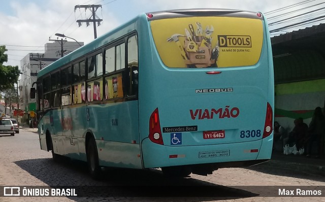 Empresa de Transporte Coletivo Viamão 8308 na cidade de Viamão, Rio Grande do Sul, Brasil, por Max Ramos. Número da foto: #7303029.