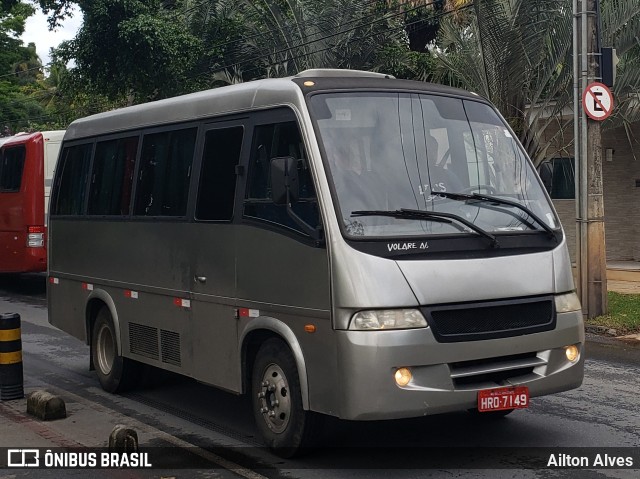 Ônibus Particulares 7149 na cidade de Belo Horizonte, Minas Gerais, Brasil, por Ailton Alves. ID da foto: 7302650.