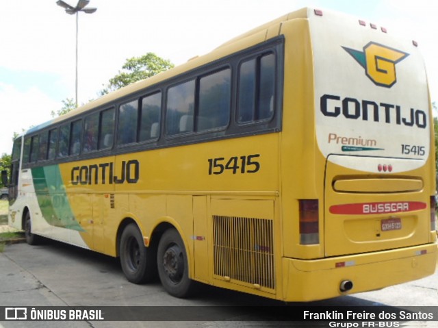 Empresa Gontijo de Transportes 15415 na cidade de São Paulo, São Paulo, Brasil, por Franklin Freire dos Santos. ID da foto: 7301430.