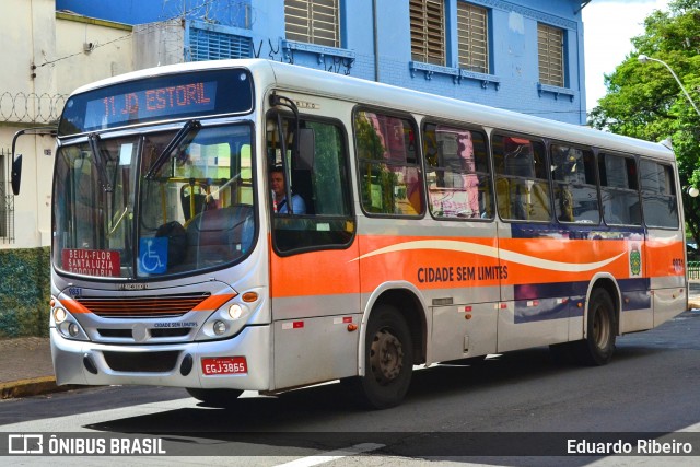 Transportes Coletivos Grande Bauru 9831 na cidade de Bauru, São Paulo, Brasil, por Eduardo Ribeiro. Número da foto: #7302872.