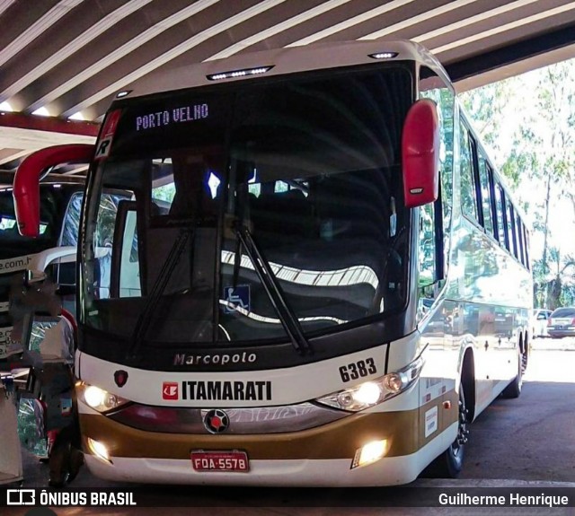 Expresso Itamarati 6383 na cidade de Cuiabá, Mato Grosso, Brasil, por Guilherme Henrique. Número da foto: #7302099.