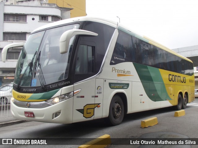 Empresa Gontijo de Transportes 16060 na cidade de Belo Horizonte, Minas Gerais, Brasil, por Luiz Otavio Matheus da Silva. Número da foto: #7303346.
