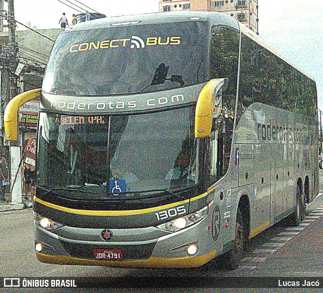 RodeRotas - Rotas de Viação do Triângulo 1305 na cidade de Belém, Pará, Brasil, por Lucas Jacó. ID da foto: 7303740.