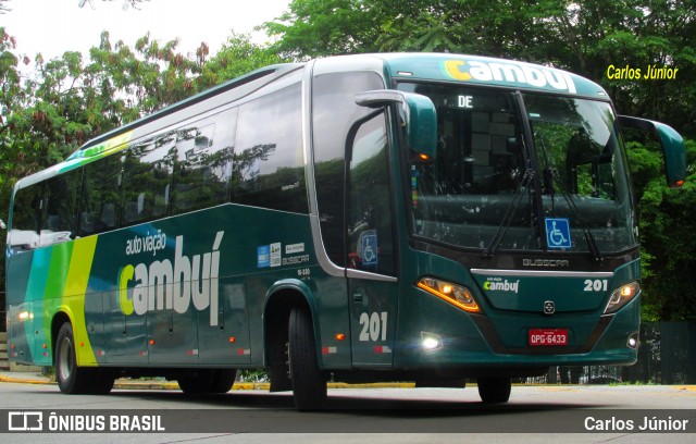 Auto Viação Cambuí 201 na cidade de São Paulo, São Paulo, Brasil, por Carlos Júnior. Número da foto: #7303593.