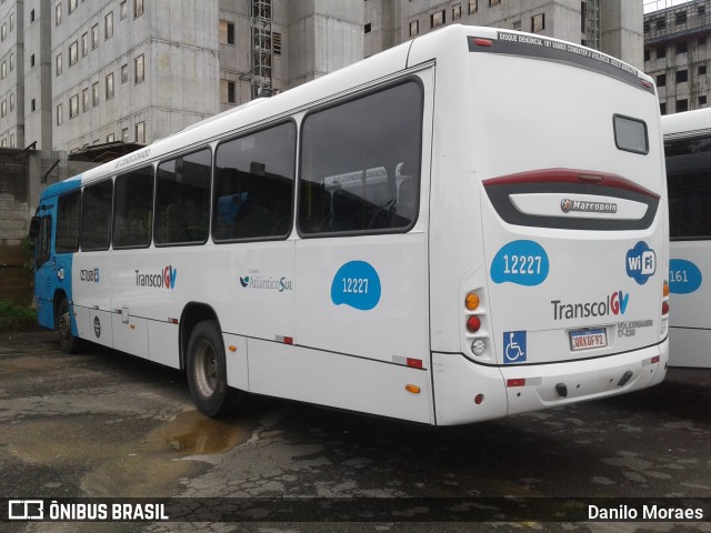 Viação Praia Sol 12227 na cidade de Vila Velha, Espírito Santo, Brasil, por Danilo Moraes. ID da foto: 7305594.