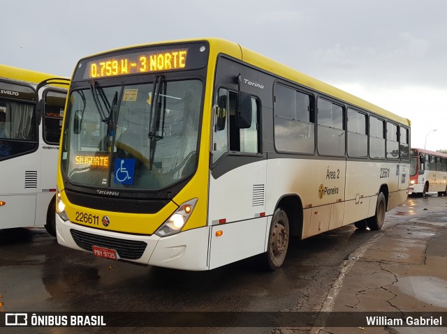Viação Pioneira 226611 na cidade de Brasília, Distrito Federal, Brasil, por William Gabriel. Número da foto: #7305189.