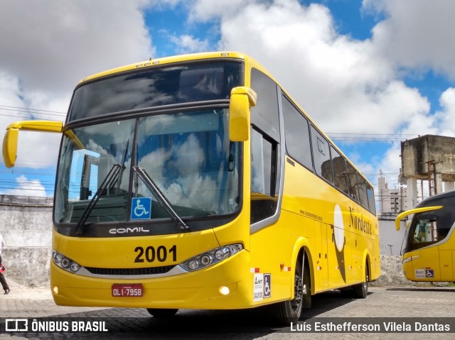 Viação Nordeste 2001 na cidade de Natal, Rio Grande do Norte, Brasil, por Luís Vilela. Número da foto: #7307932.