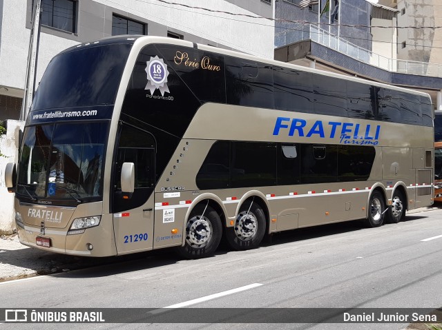 Fratelli Transporte e Turismo 21290 na cidade de Aparecida, São Paulo, Brasil, por Daniel Junior Sena. Número da foto: #7306634.
