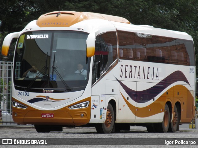 Viação Sertaneja 20192 na cidade de Divinópolis, Minas Gerais, Brasil, por Igor Policarpo. ID da foto: 7305743.