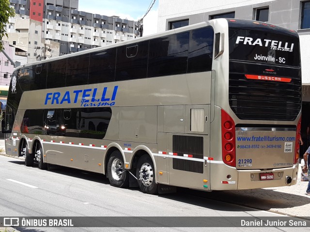 Fratelli Transporte e Turismo 21290 na cidade de Aparecida, São Paulo, Brasil, por Daniel Junior Sena. Número da foto: #7306629.