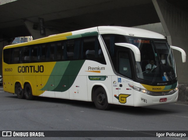 Empresa Gontijo de Transportes 16060 na cidade de Belo Horizonte, Minas Gerais, Brasil, por Igor Policarpo. Número da foto: #7308019.