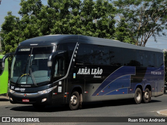 Arêa Leão Turismo 94 na cidade de Teresina, Piauí, Brasil, por Ruan Silva Andrade. ID da foto: 7307643.