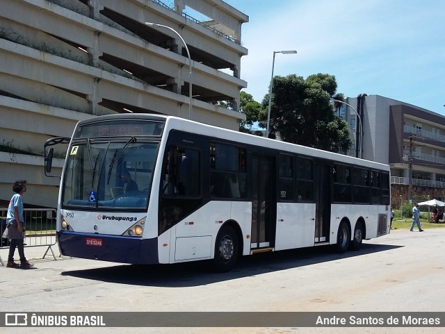 Auto Viação Urubupungá 3950 na cidade de São Paulo, São Paulo, Brasil, por Andre Santos de Moraes. Número da foto: #7306737.