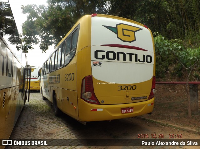 Empresa Gontijo de Transportes 3200 na cidade de Belo Horizonte, Minas Gerais, Brasil, por Paulo Alexandre da Silva. ID da foto: 7307171.