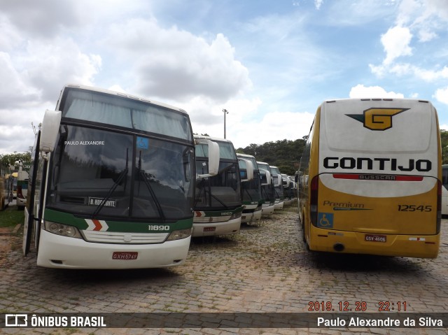 Empresa Gontijo de Transportes 11890 na cidade de Belo Horizonte, Minas Gerais, Brasil, por Paulo Alexandre da Silva. ID da foto: 7307210.