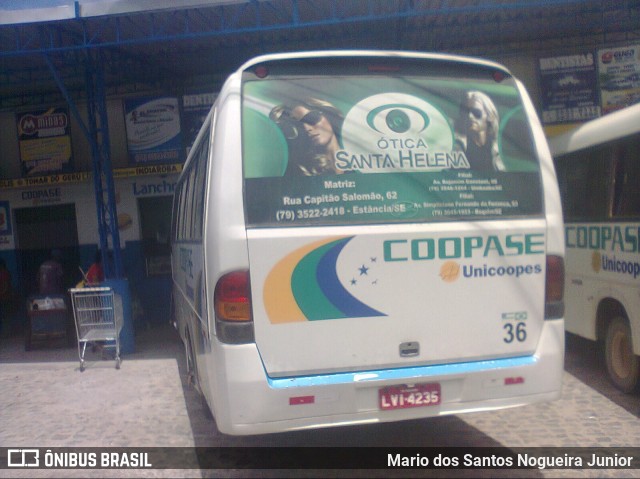 COOPASE - Coperativa Transporte Alternativo Sergipe 36 na cidade de Estância, Sergipe, Brasil, por Mario dos Santos Nogueira Junior. ID da foto: 7304906.