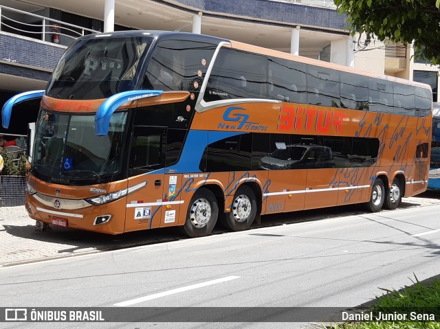 Bitur Transporte Coletivo e Turismo 8003 na cidade de Aparecida, São Paulo, Brasil, por Daniel Junior Sena. ID da foto: 7306639.