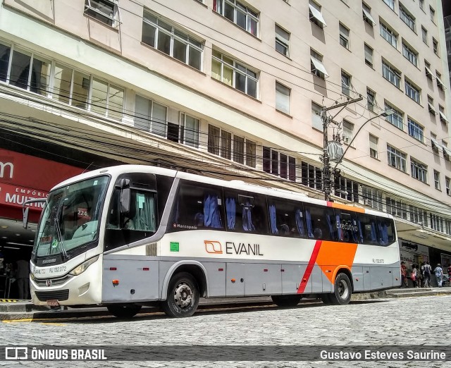 Evanil Transportes e Turismo RJ 132.072 na cidade de Petrópolis, Rio de Janeiro, Brasil, por Gustavo Esteves Saurine. ID da foto: 7306868.