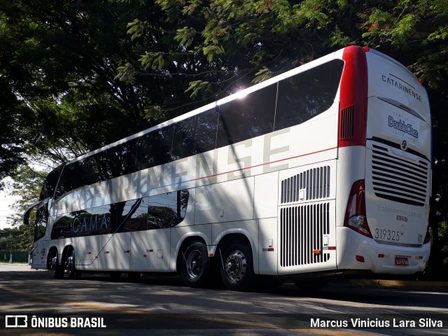 Auto Viação Catarinense 319325 na cidade de São Paulo, São Paulo, Brasil, por Marcus Vinicius Lara Silva. ID da foto: 7309323.