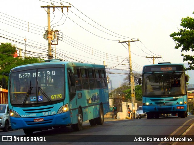 Viação Novo Retiro 88139 na cidade de Contagem, Minas Gerais, Brasil, por Adão Raimundo Marcelino. ID da foto: 7310693.