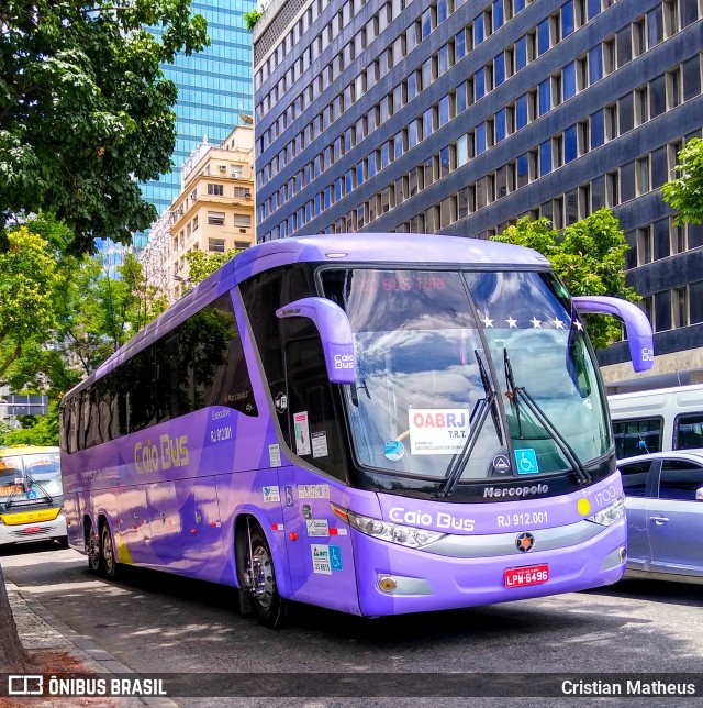 Caio Bus 1700 na cidade de Rio de Janeiro, Rio de Janeiro, Brasil, por Cristian Matheus. ID da foto: 7310096.