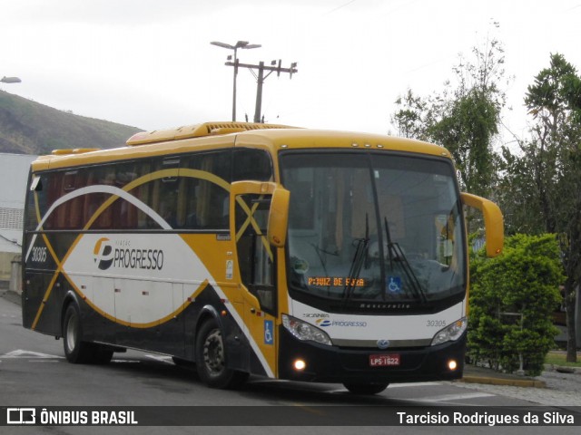 Viação Progresso 30305 na cidade de Juiz de Fora, Minas Gerais, Brasil, por Tarcisio Rodrigues da Silva. ID da foto: 7309170.