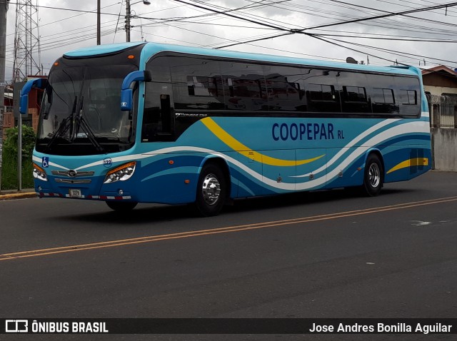 Coopepar RL 122 na cidade de Paraíso, Paraíso, Cartago, Costa Rica, por Jose Andres Bonilla Aguilar. Número da foto: #7308392.