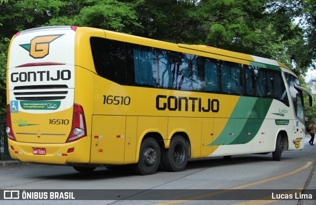 Empresa Gontijo de Transportes 16510 na cidade de São Paulo, São Paulo, Brasil, por Lucas Lima. Número da foto: #7310084.