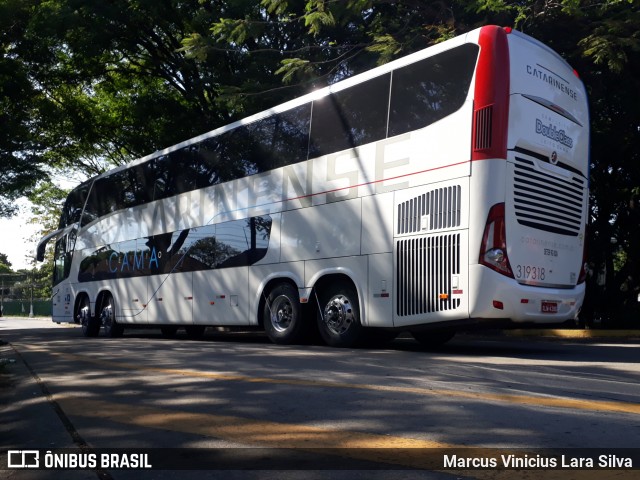 Auto Viação Catarinense 319318 na cidade de São Paulo, São Paulo, Brasil, por Marcus Vinicius Lara Silva. Número da foto: #7309276.