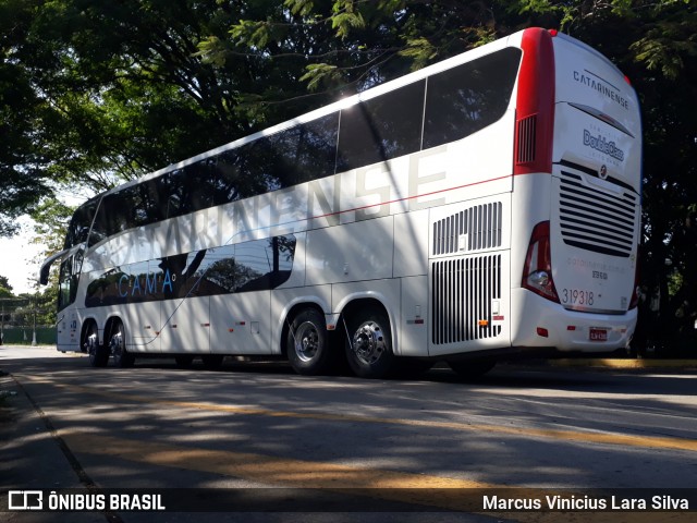 Auto Viação Catarinense 319318 na cidade de São Paulo, São Paulo, Brasil, por Marcus Vinicius Lara Silva. ID da foto: 7309276.