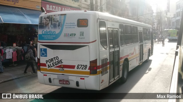 SOPAL - Sociedade de Ônibus Porto-Alegrense Ltda. 6729 na cidade de Porto Alegre, Rio Grande do Sul, Brasil, por Max Ramos. ID da foto: 7309731.