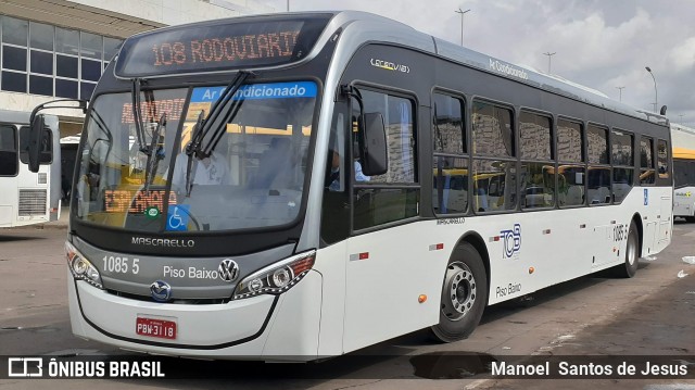 TCB - Sociedade de Transportes Coletivos de Brasília 1085 5 na cidade de Brasília, Distrito Federal, Brasil, por Manoel  Santos de Jesus. Número da foto: #7309043.