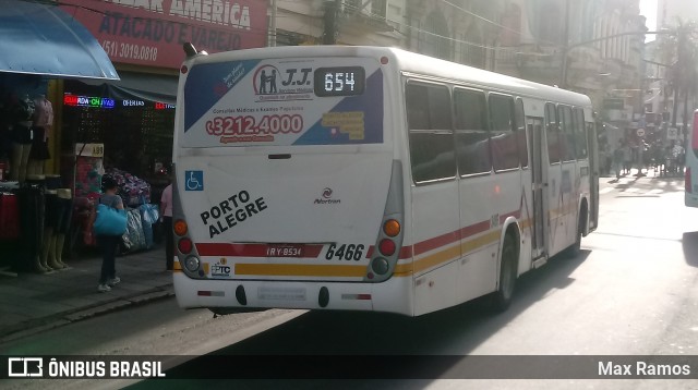 Nortran Transportes Coletivos 6466 na cidade de Porto Alegre, Rio Grande do Sul, Brasil, por Max Ramos. Número da foto: #7309989.