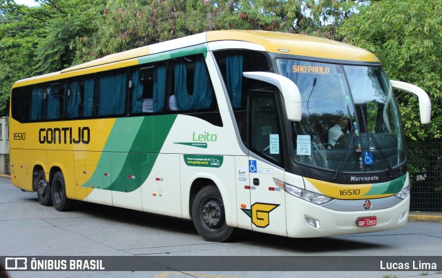 Empresa Gontijo de Transportes 16510 na cidade de São Paulo, São Paulo, Brasil, por Lucas Lima. Número da foto: #7310077.